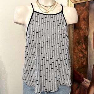 NWOT Black & White Lightweight Tank